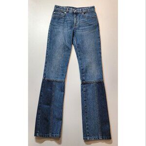Alexander McQueen Vertical Stitched Tonal Jeans Size IT 36, US 0, XXS